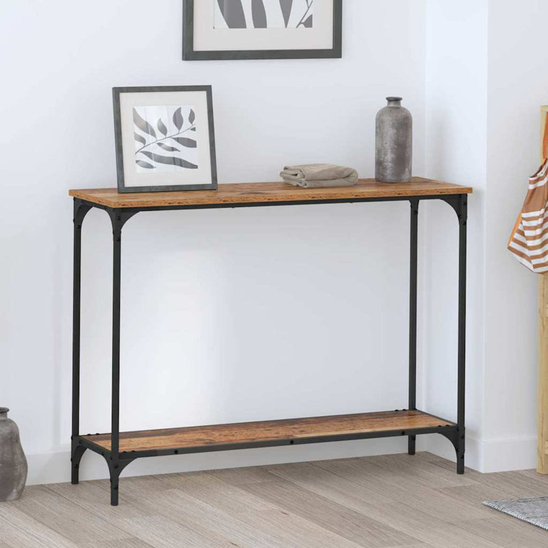 101cm Console Table, Old Wood