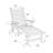 American Furniture Classics HDPE Outdoor Chaise Lounge Chair In Black-1400636659