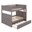Lit superposé double au-dessus de double avec gigogne gigogne simple-2145743966