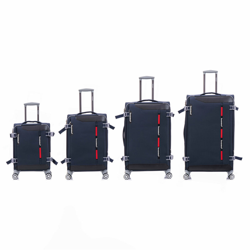 Softside Upright Luggage Set , Lightweight,4-Piece (20//24/28/32)
