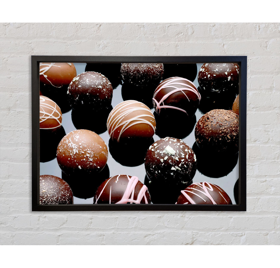 Chocolate Heaven Surprise - Einzelner Bilderrahmen Kunstdrucke auf Leinwand