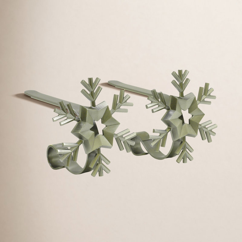 Porte-chaussette Original MantleClips ™, Laiton antique