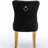Tufted Solid Wood Contemporary Velvet Upholstered Dining Chair with Golden Stainless Steel Plating Legs,Nailhead Trim,Set of 2-2091873321-2091873320