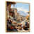 Toile naturelle avec cadre flottant