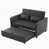 Black Faux Leather
