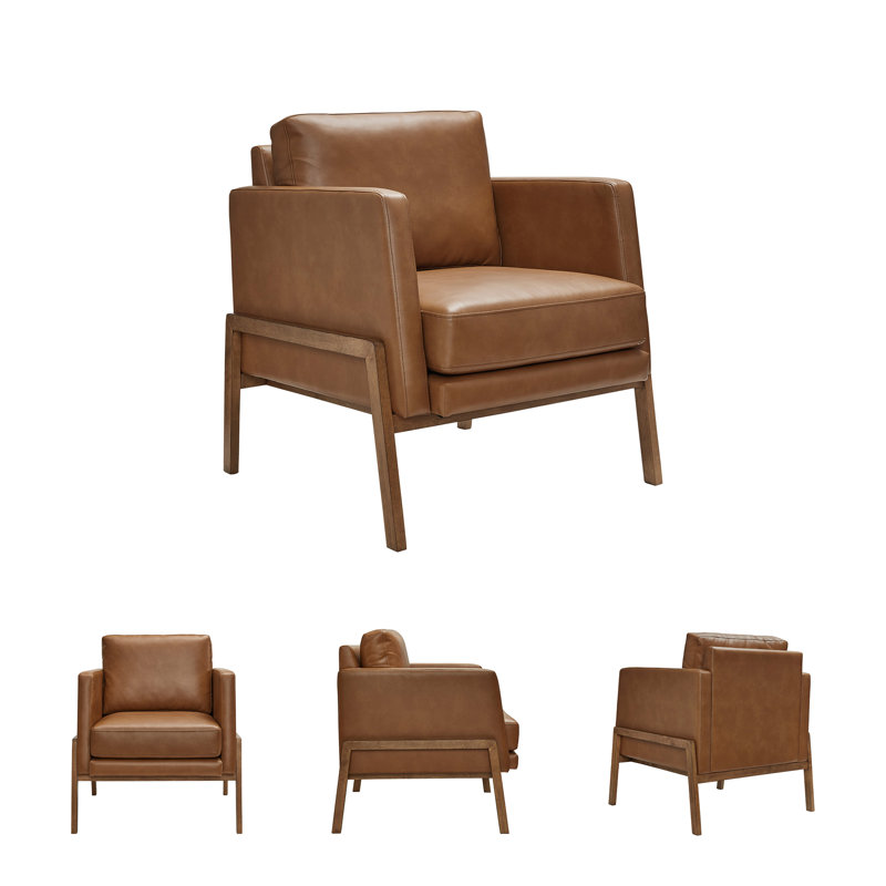 Tonni Faux Leather Armchair