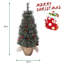 7.6cm H Lighted Artificial Christmas Tree
