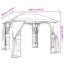 Cascia Powder Coated Steel Gazebo-1889215935