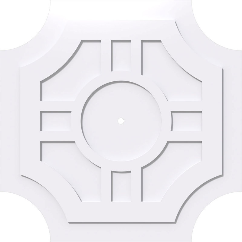 Haus Ceiling Medallion, 38" H x 38" W x 1" D