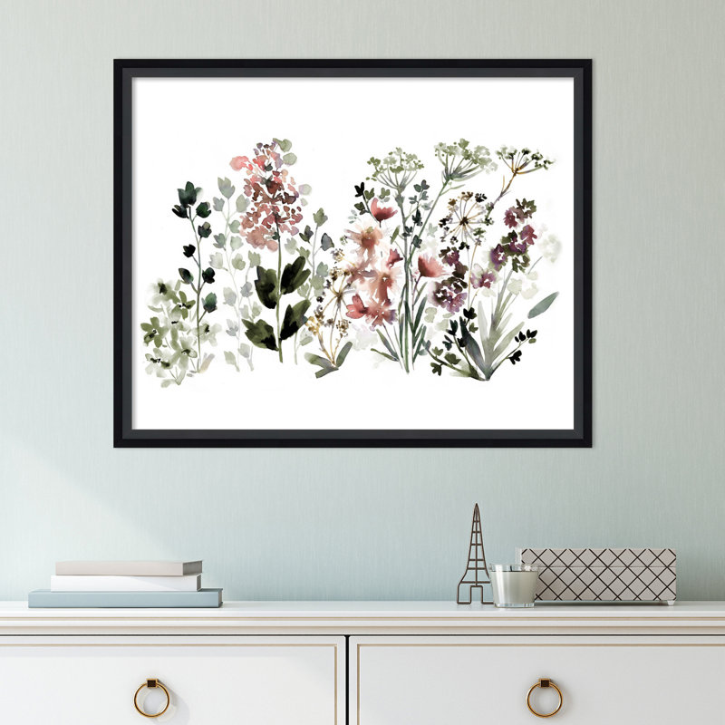 Fleurs en sourdine par Sara Berrenson, Noir, H 10 po x l 13 po