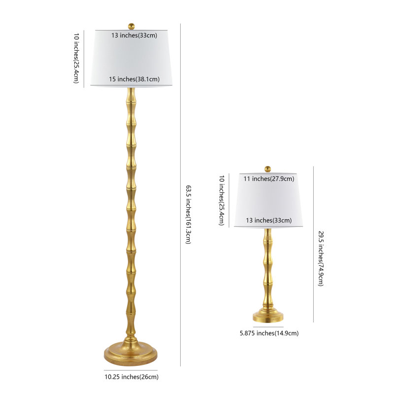 Lampe de table et sur pied Colleen