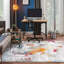 Sanak Abstract Pink/Grey/Orange Area Rug-736477666