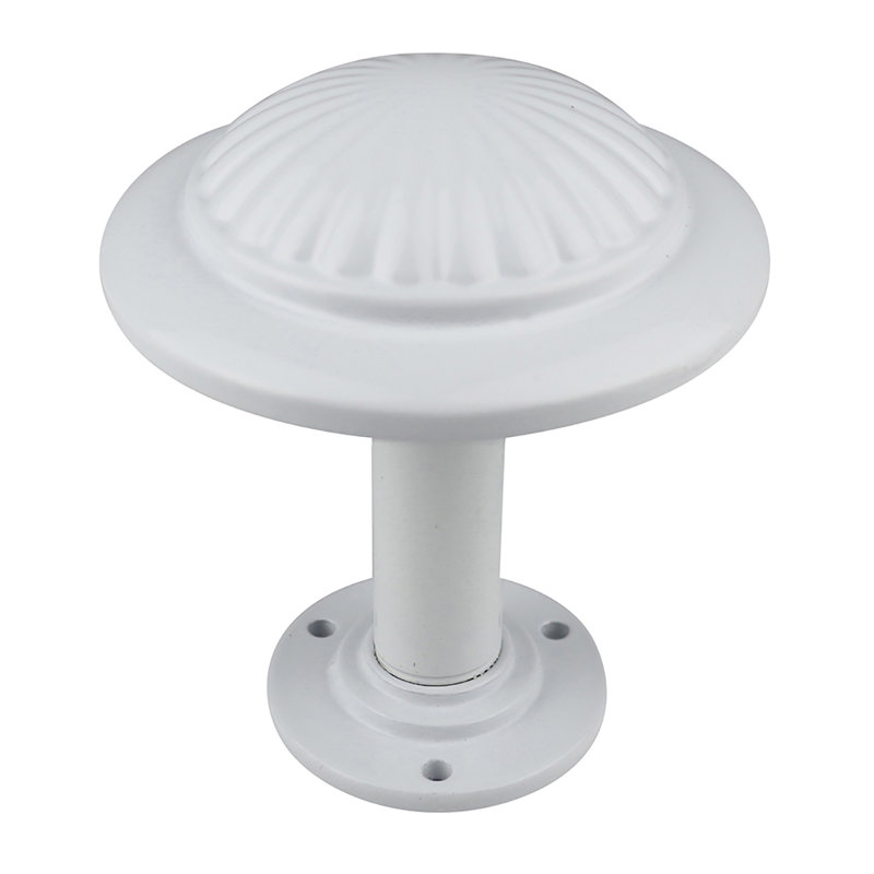 Retenue de rideau Sonette Drapery Medallion, Blanc lustré