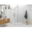 78" H Pivot Frameless Shower Door-1069669382