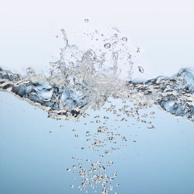 Water Splash by PLAINVIEW - Wrapped Canvas Print