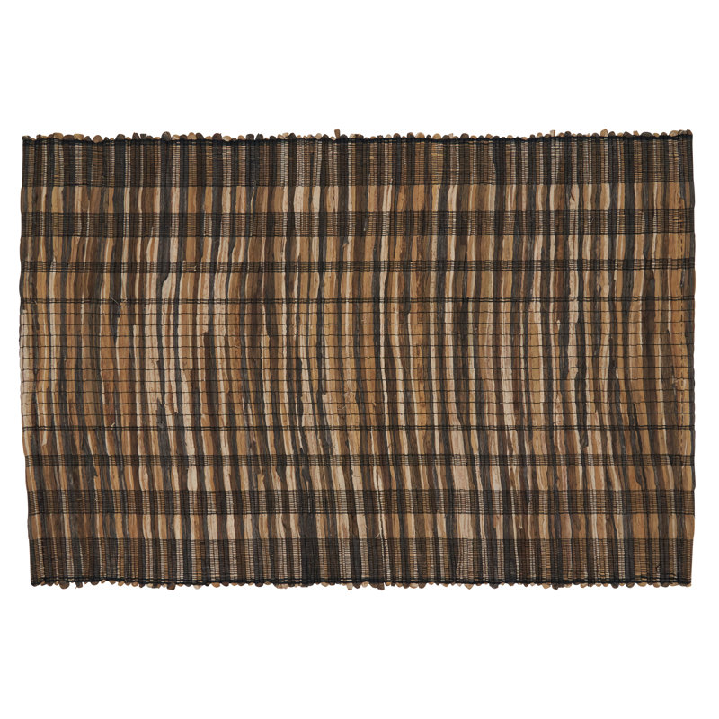 Placement 14 po Fortunato Water Hyacinth, Noir