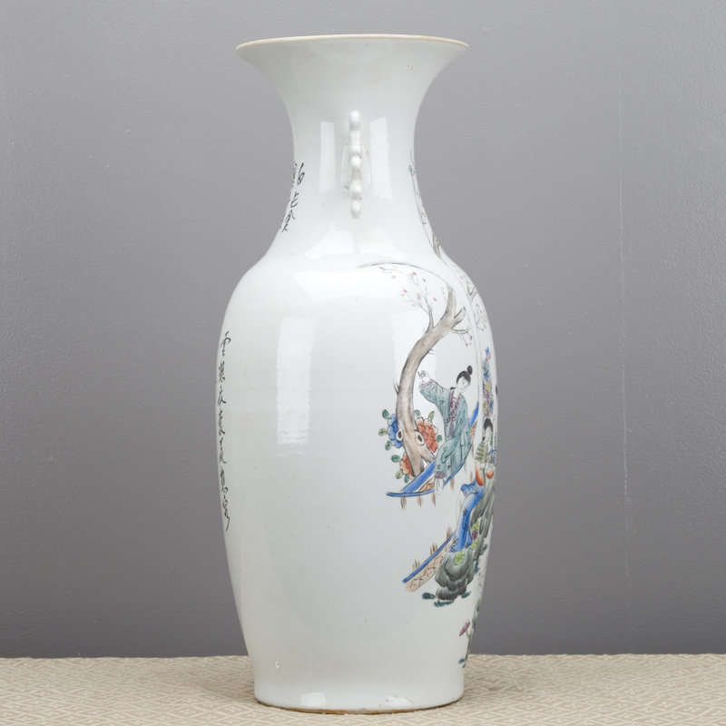 Porcelain Vase Garden Elegance