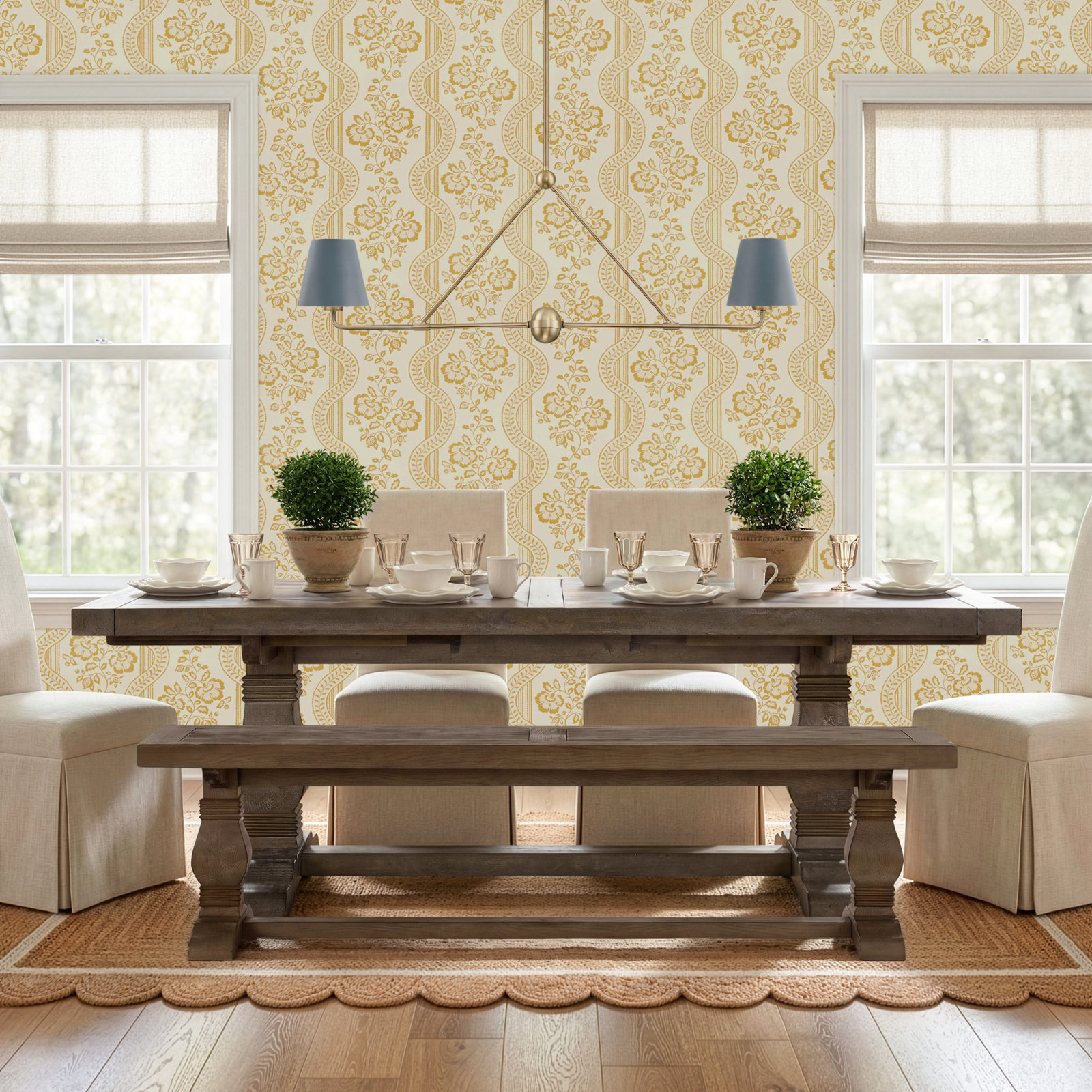 Kinston Extendable Solid Wood Dining Table