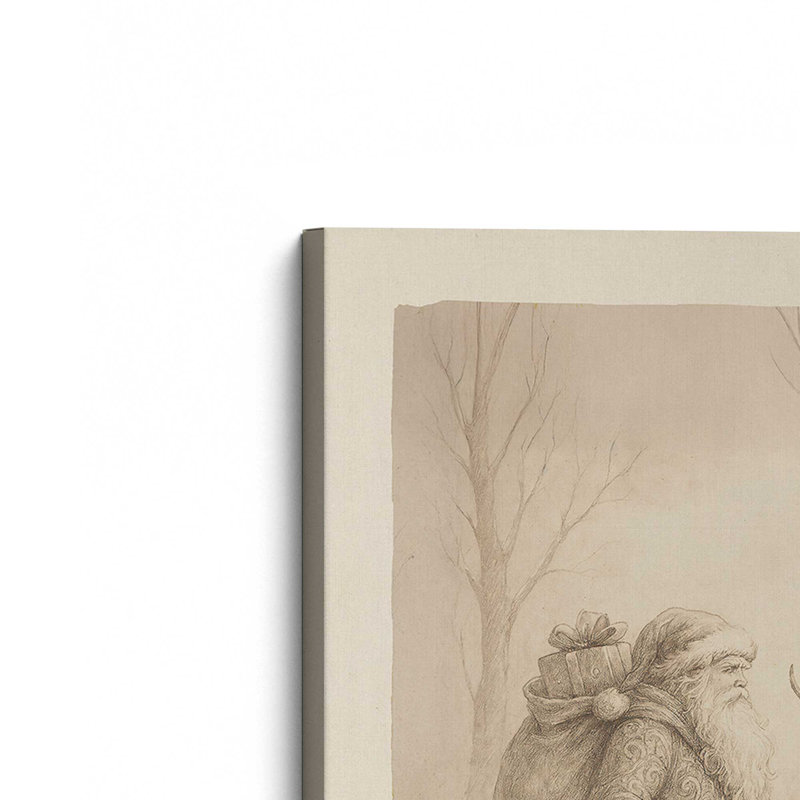 Voyage de Noël, impressions sur toile, Toile tendue, Toile tendue, H 18 po x l 36 po