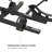 Seojun Steel Mounted Adjustable Multi-Use Bike Rack