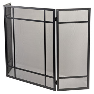 Country Living Pinecrest Mesh Fireplace Screen