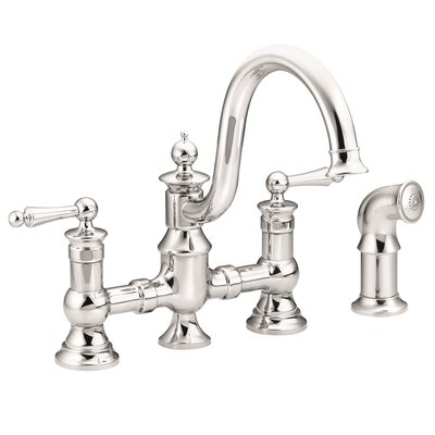 Waterhill Bar Faucet with Side Spray and Duralock™ -  Moen, S713