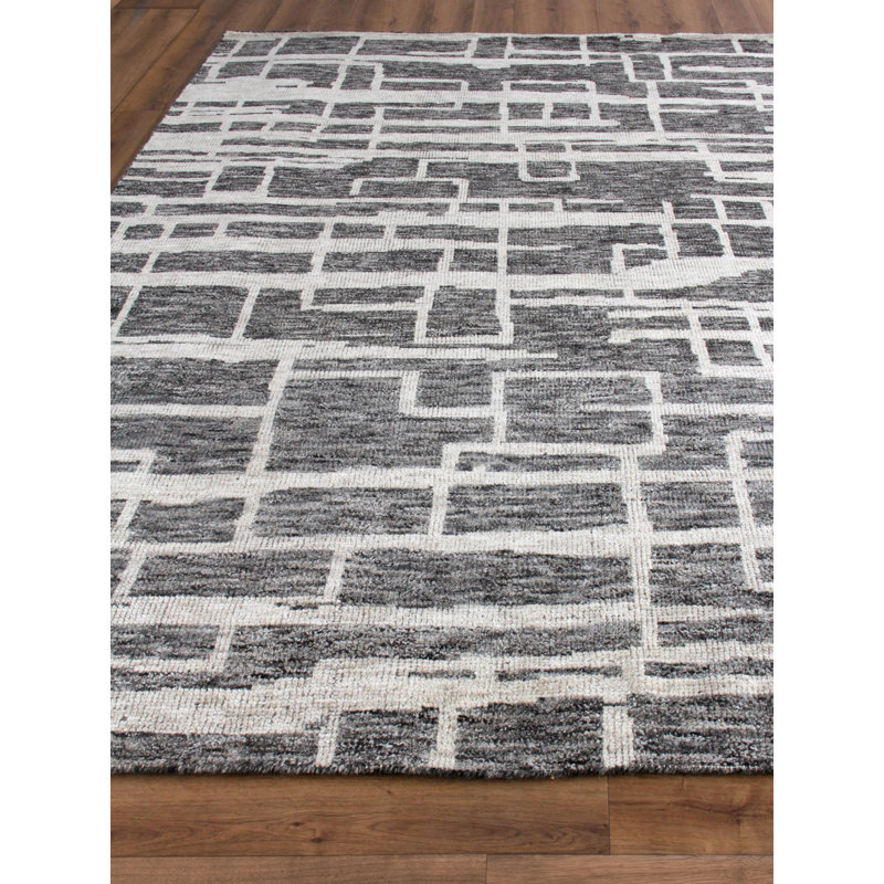 Aldridge Abstract Area Rug, Rectangle 6' x 9'