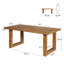 Pine Solid Wood Dining Table