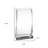 Annek Crystal Glass Clear Rectangle Table Vase-2065371175