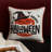 Happy Halloween Pumpkin Witch Throw Pillow
