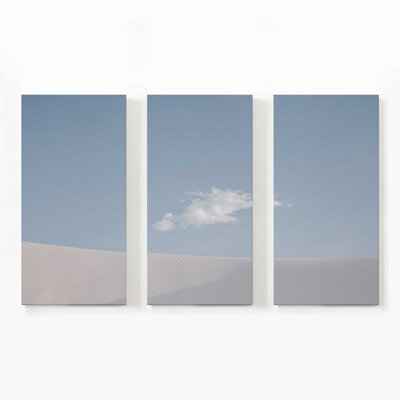 Sables de tranquillité | Impression sur toile 3 panneaux
