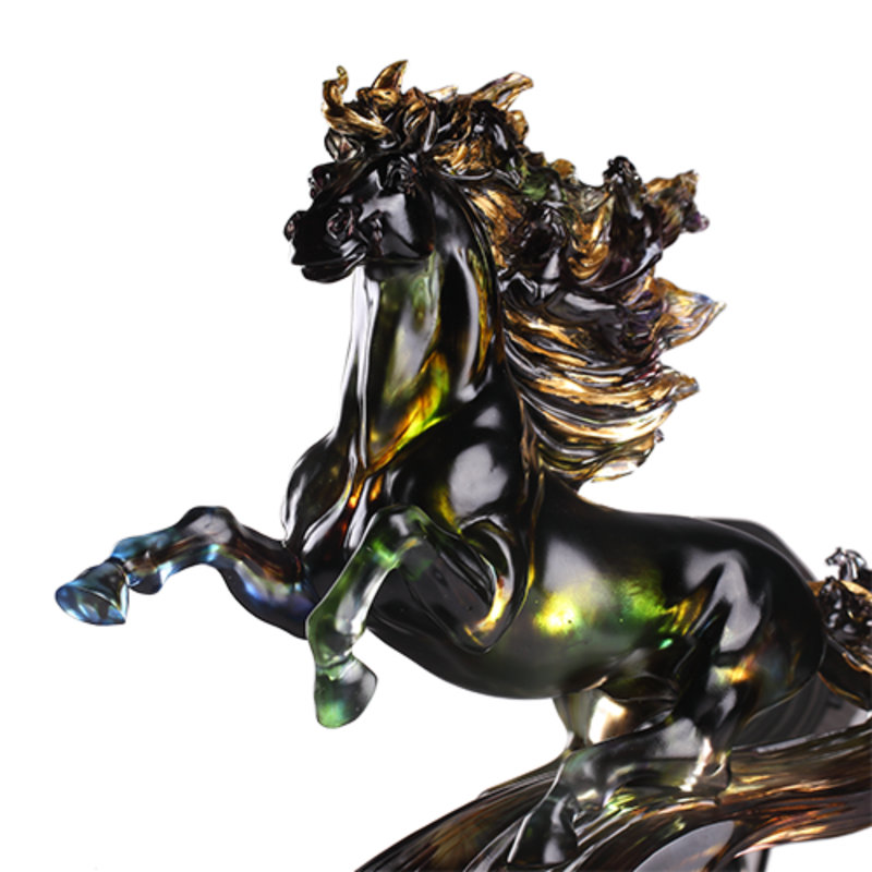 LIULI Crystal, Horse Sculpture | Excelsior