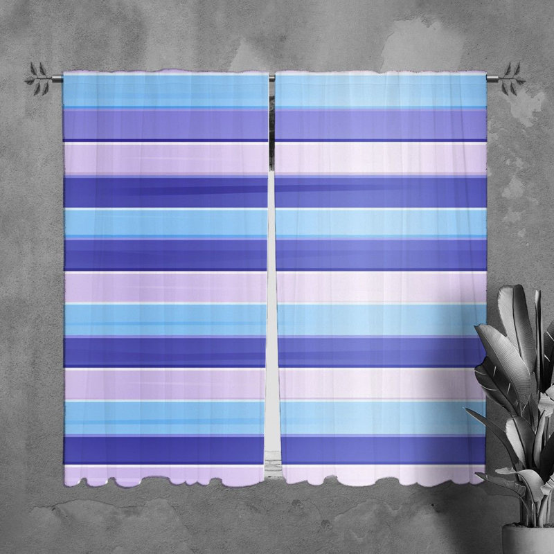 Vule Room Darkening Curtain Pair, 20" W x 82" L