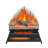 23 Inch Electric Fireplace  3D Log Set Insert, Infrared Fireplace Heater For Indoor