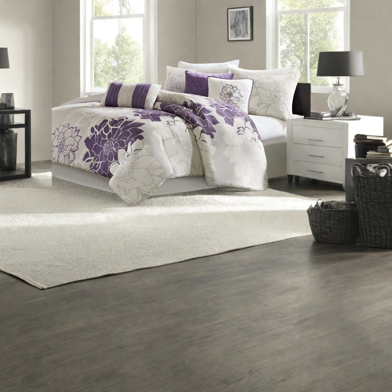 Ensembles de literie en coton de qualité supérieure, édredon hypoallergénique, motif floral élégant pour la maison