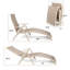 Chaise longue inclinable 72 po Biornulf-209174747