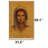 Golden Saffron Portrait Area Rug