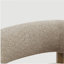Fauteuil d'appoint rembourré Boucle