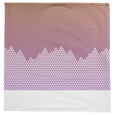 Nappe à motif mountain Leffel