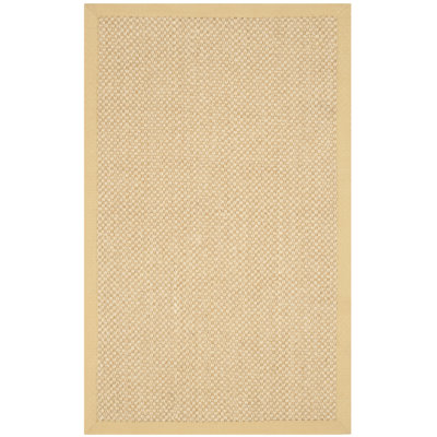 Auckland Handmade Jute/Sisal Maize/Wheat Area Rug