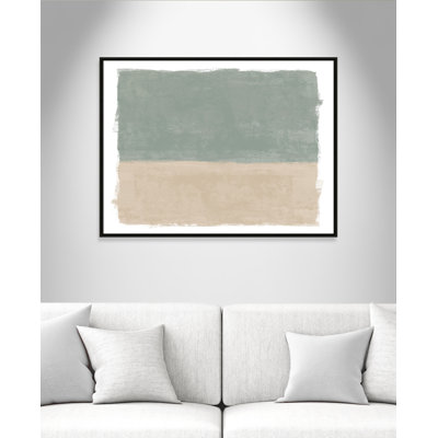 «Sage and Sand I - Landscape Version Print» par Natalie Carpentieri