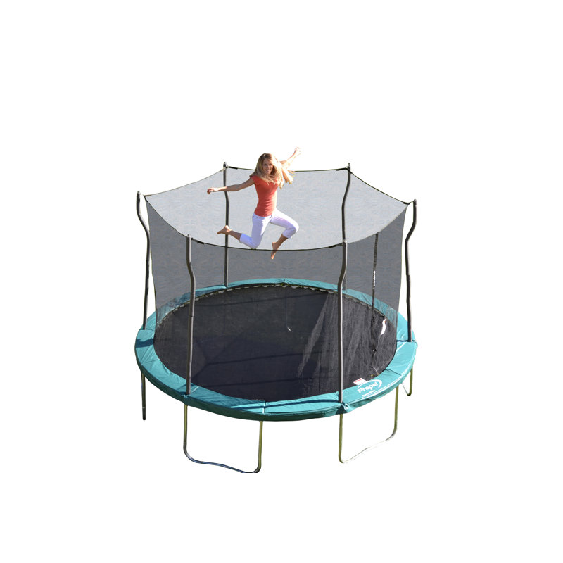 Trampoline rond 12 'avec enceinte de sécurité Propel