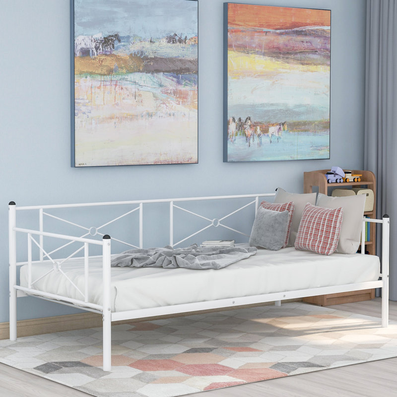 Lit de jour Anveer, Blanc