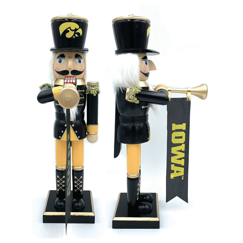 Casse-noisette NCAA College Spirit, Iowa Hawkeyes