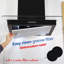 Russell Hobbs Rhfgch601b 60cm Flat Glass Black Cooker Hood 