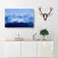 Mountain Sky In Abstract - Wrapped Canvas-55310083