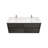 60'' Double Bathroom Vanity with Acrylic Top-70056053