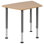Birgitta Laminate Adjustable Trapezoid 2 Students Activity Table