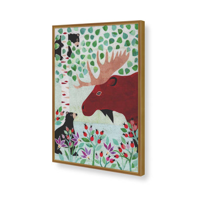 «Wilderness Collage I» par Kim Conway, reproduction d'art