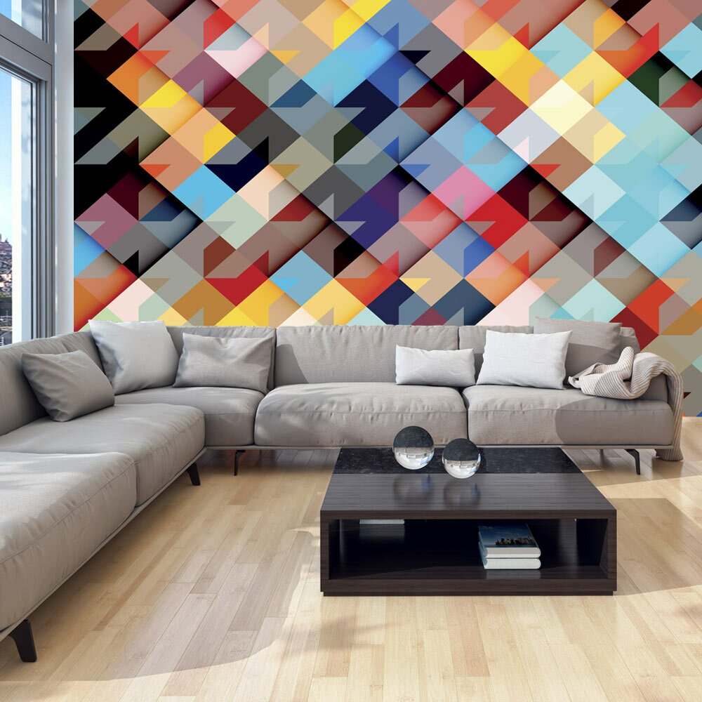 Fototapete Color Patchwork 280 cm x 400 cm